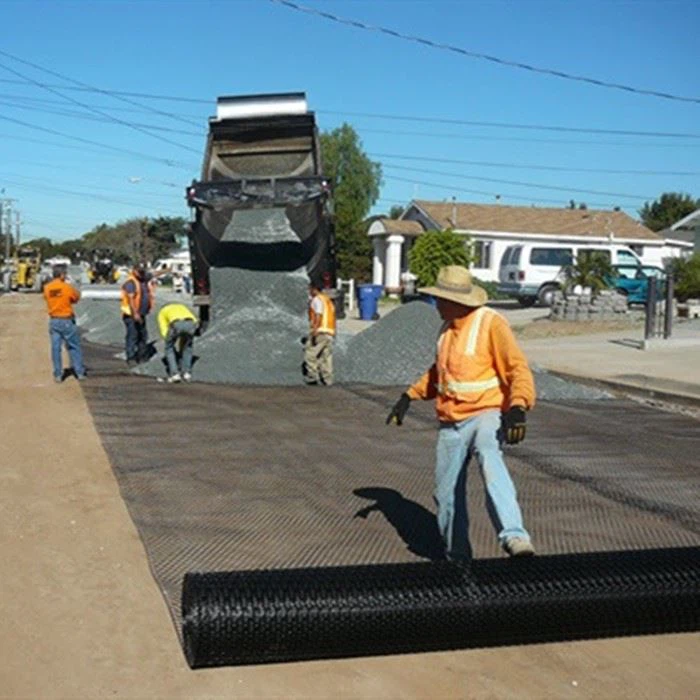 woven polyester geogrid 4